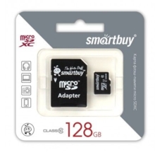 MicroSDXC 128GB SmartBuy Class 10 UHS-I