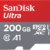 MicroSDXC 200GB SanDisk Ultra Class 10 UHS-I