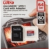 MicroSDXC 64GB SanDisk Ultra Class 10 UHS-I